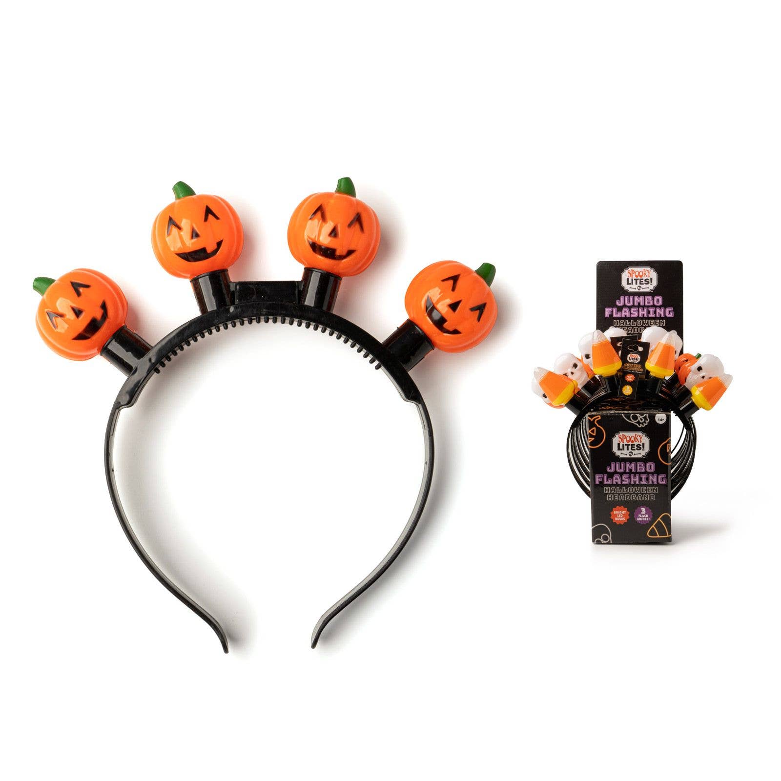 Halloween Jumbo Headband 2nd Assortment Marana Pumpkin Patch